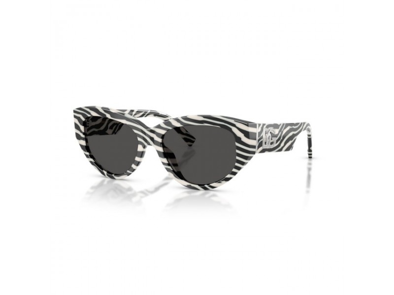 Dolce & Gabbana DG4514 ZEBRA napszemüveg - DARK GREY