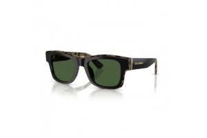 Dolce & Gabbana DG4515 340471 BLACK ON YELLOW HAVANA DARK GREEN napszemüveg