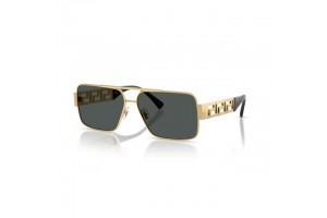 Versace VE2290 100287 – Gold keret, Dark Grey lencse