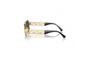 Versace VE2290 100287 – Gold keret, Dark Grey lencse