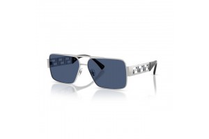 Versace VE2290 100180 SILVER DARK BLUE napszemüveg