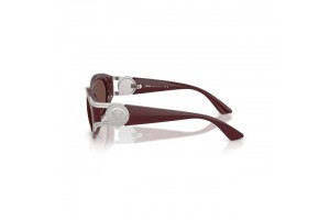 Versace VE4503U 55348D női napszemüveg - sötétvörös/fekete