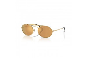 Ray-Ban RB3775M F133W4 LEGEND GOLD LIGHT BROWN MIRROR GOLD napszemüveg