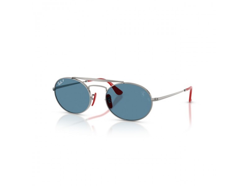 Ray-Ban RB3775M F001S2 gunmetal polarizált kék