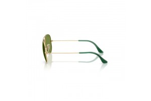Ray-Ban RB3025 Aviator Arista arany keret, zöld lencse