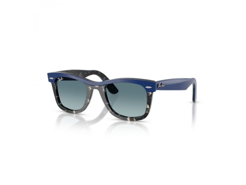 Ray-Ban RB2240 WAYFARER Blue on Havana - Blue Gradient Grey