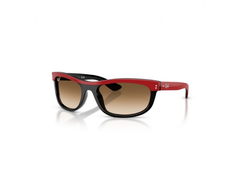 Ray-Ban RB2489 BALORAMA Red on Black, gradient barna