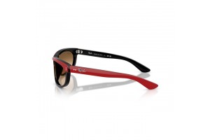 Ray-Ban RB2489 BALORAMA Red on Black, gradient barna