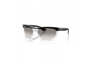 Ray-Ban RB2489 129432 BALORAMA BLACK ON TRANSPARENT CLEAR GRADIENT GREY napszemüveg