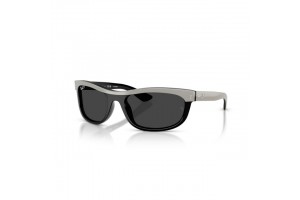 Ray-Ban RB2489 144248 BALORAMA GREY ON BLACK POLARIZED BLACK napszemüveg