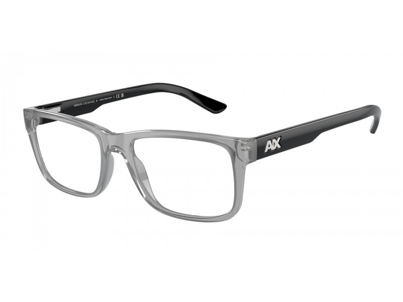 ARMANI EXCHANGE AX3016 8239 - Shiny Transparent Grey