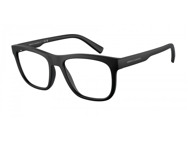 ARMANI EXCHANGE AX3050 matt fekete szemüveg