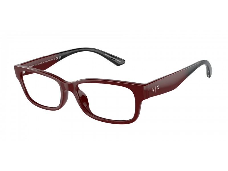 ARMANI EXCHANGE AX3107U Shiny Bordeaux női keret