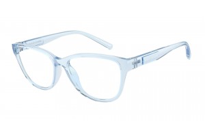 ARMANI EXCHANGE AX3111U 8345 Shiny Transparent Blue Demo Lens szemüveg