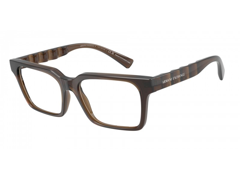 ARMANI EXCHANGE AX3122 8357 Shiny Transparent Green