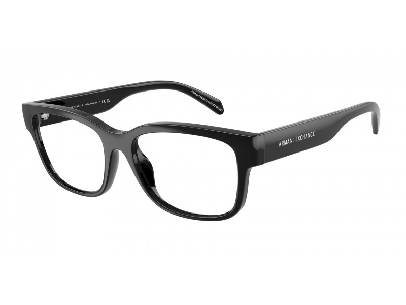 ARMANI EXCHANGE AX3124U 8158 - fényes fekete női keret