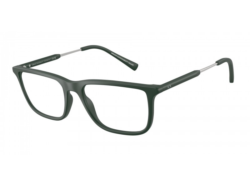 ARMANI EXCHANGE AX3126 Matte Dark Green - demo lencsével