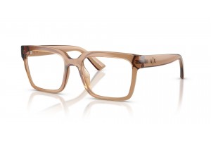 Armani Exchange AX3133U 8396 Shiny Transparent Brown