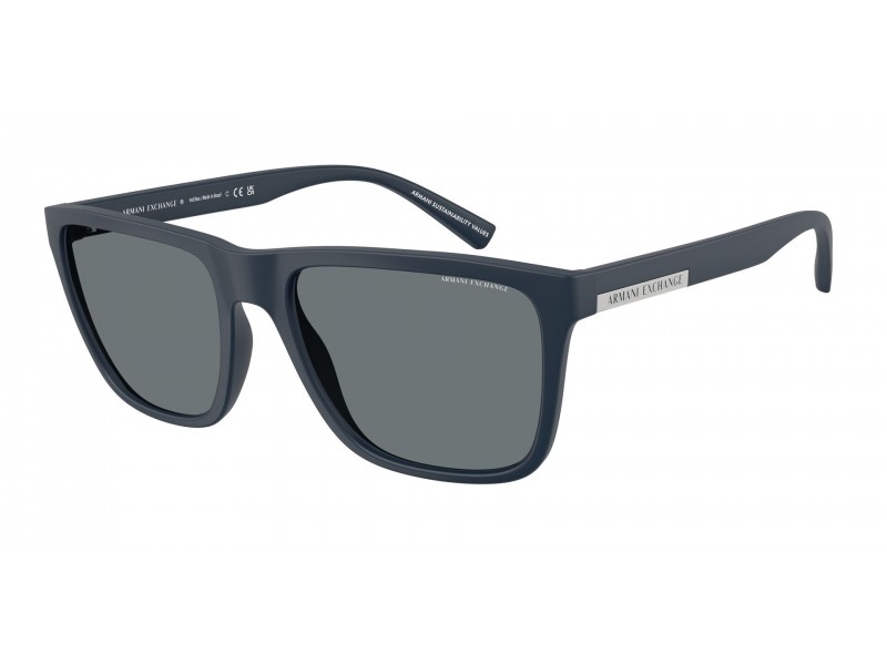 Armani Exchange AX4080S matt sötétkék napszemüveg
