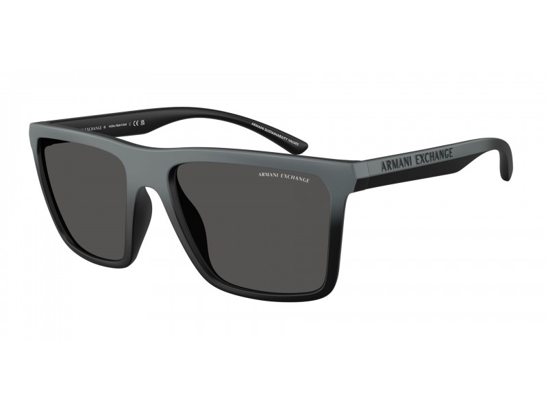 Armani Exchange AX4162SU matt szürke napszemüveg