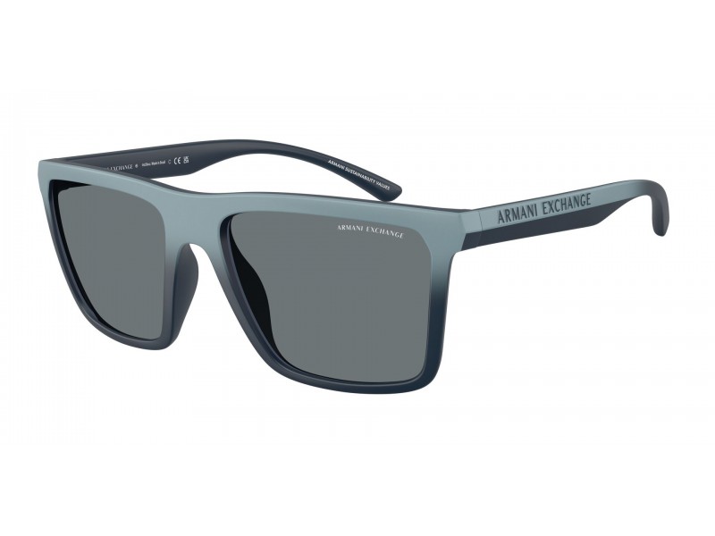Armani Exchange AX4162SU matt kék napszemüveg férfi