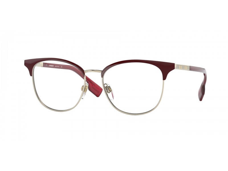 BURBERRY BE1355 SOPHIA – Light Gold/Bordeaux (demo lencse)