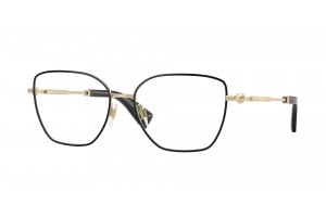 BURBERRY BE1390 1326 Light Gold With Black Rim Demo Lens szemüveg