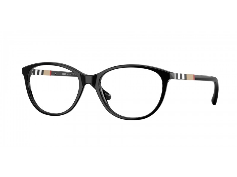 BURBERRY BE2205 3001 fekete demo lencsés szemüveg