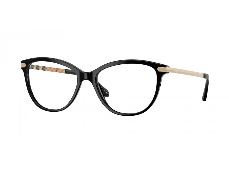 Burberry BE2280 3001 fekete szemüveg - demo lencse