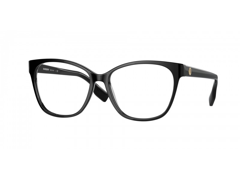 BURBERRY BE2345 CAROLINE fekete szemüveg - demo lencse