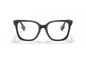 BURBERRY BE2347 EVELYN fekete szemüveg (demó lencse)