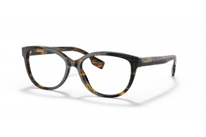 BURBERRY BE2357 ESME Top Check barna szemüveg