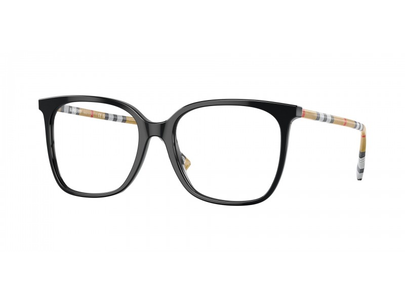 BURBERRY BE2367 LOUISE fekete szemüvegkeret
