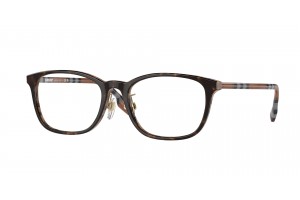 BURBERRY BE2371D 4102 Top Dark Havana/Check Brown Demo Lens szemüveg