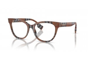 BURBERRY BE2375 EVELYN - Check Brown női keret