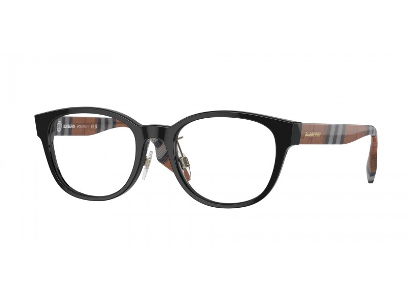 BURBERRY BE2381D PEYTON fekete szemüveg