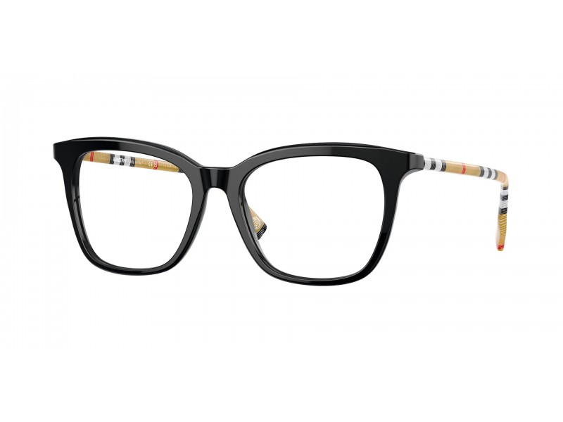 BURBERRY BE2390 fekete női szemüvegkeret