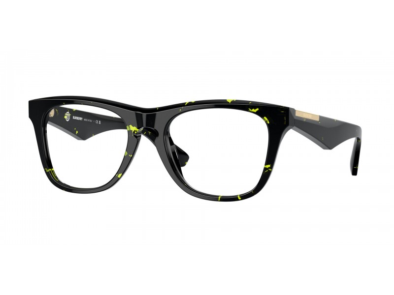 BURBERRY BE2409 4124 Green Havana szemüveg - demo lencse