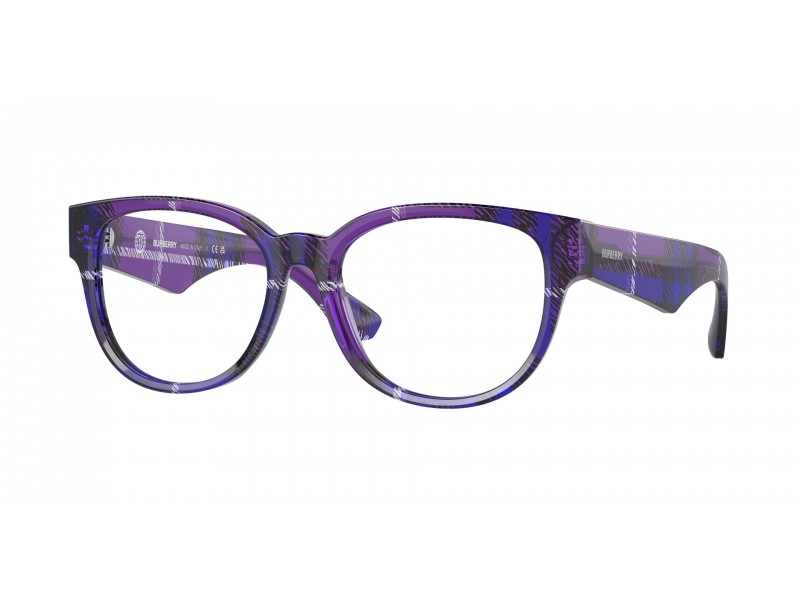 Burberry BE2410 4113 Check Violet női szemüvegkeret