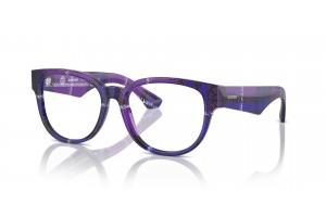 Burberry BE2410 4113 Check Violet női szemüvegkeret