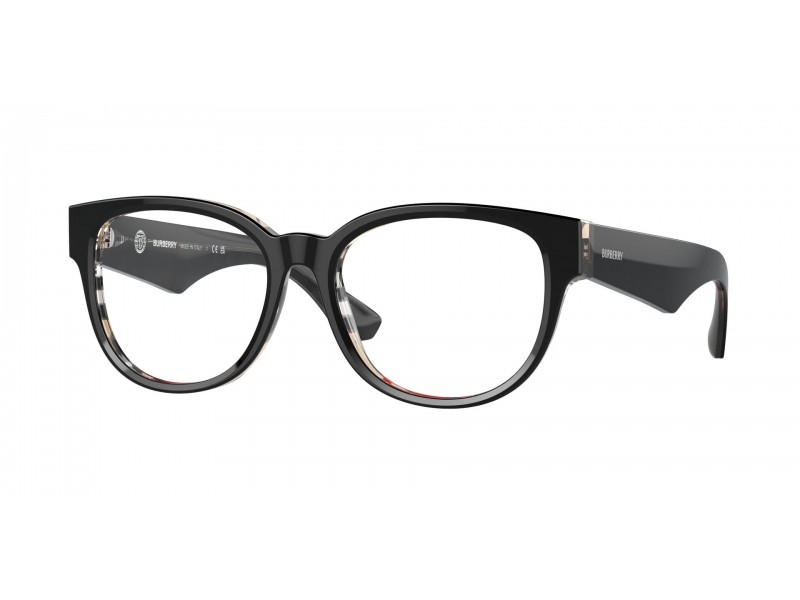 BURBERRY BE2410 női szemüveg – Top Black Vintage Check