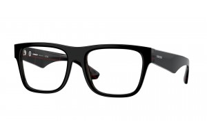 BURBERRY BE2411 fekete Vintage Check demo lencse