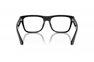 BURBERRY BE2411 fekete Vintage Check demo lencse