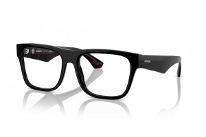 BURBERRY BE2411 fekete Vintage Check demo lencse