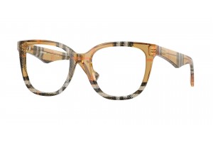 BURBERRY BE2415 4146 Check Sand Demo Lens szemüveg