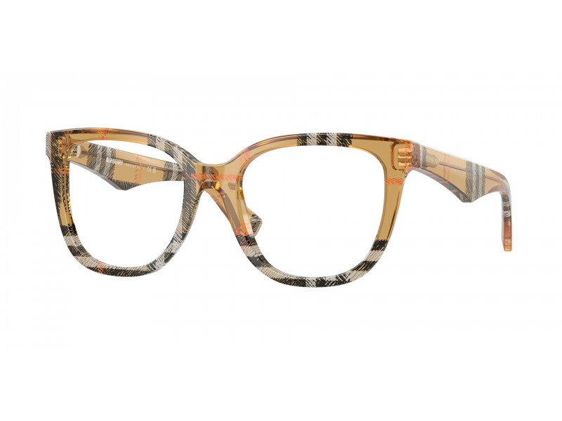 BURBERRY BE2415 Check Sand női szemüvegkeret