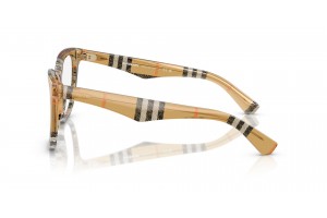 BURBERRY BE2415 Check Sand női szemüvegkeret