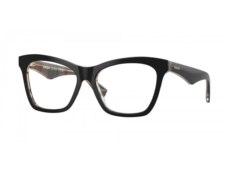 Burberry BE2416 női szemüvegkeret Top Black Vintage Check