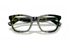 BURBERRY BE2417 4125 Check Green demo lencsével