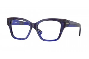 BURBERRY BE2420 4114 Check Blue Demo Lens szemüveg